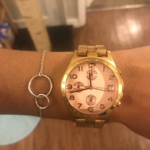Marc Jacobs rose gold watch